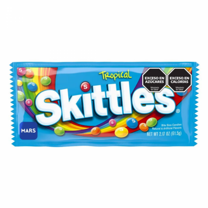 SKITTLERS TROPICAL 61.5GR
