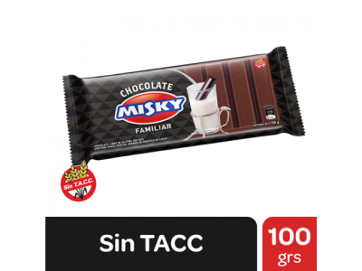 CHOCOLATE FAMILIAR MISKY 100G
