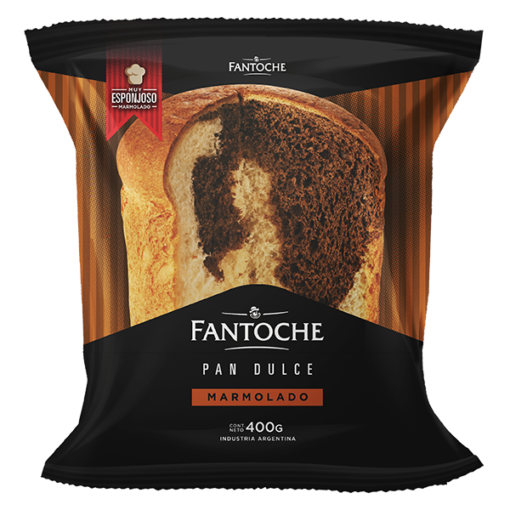 FANTOCHE PAN DULCE MARMOLADO 400G