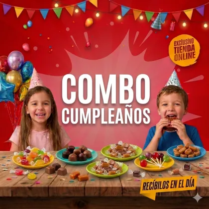COMBO GOLOSINAS CUMPLEA&Ntilde;OS N&ordm;1