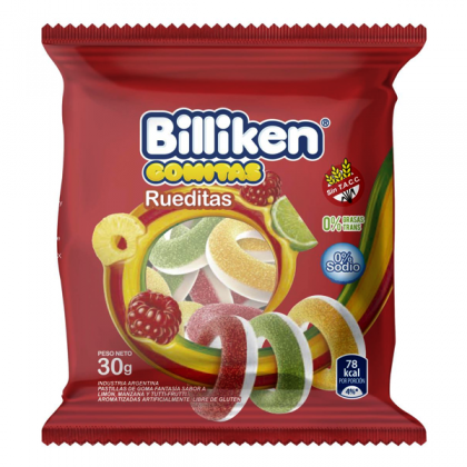 LA D GOMA BILLIKEN RUEDITA 25G