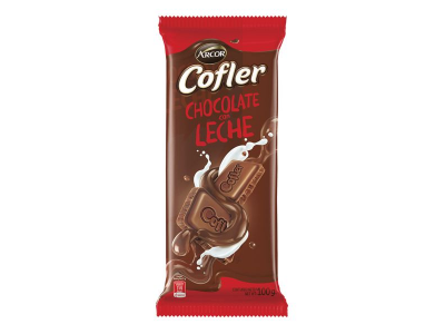 ARCOR CHOCOLATE COFLER LECHE 100G