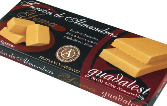 GUADALEST TURRON ALMENDRA CON YEMA