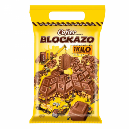 BLOCKAZO CHOCOLATE COFLER BLOCK 1KG