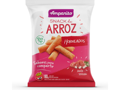 ALIM COPE ARROZ AMPARITO JAMON 80G