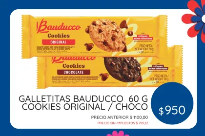 PROMO SEPTIEMBRE GALLETITAS BAUDUCCO $950