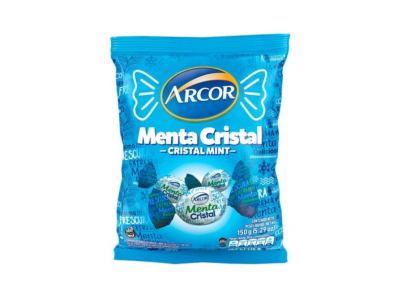 ARCOR CARAMELOS MENTA CRISTAL 150G
