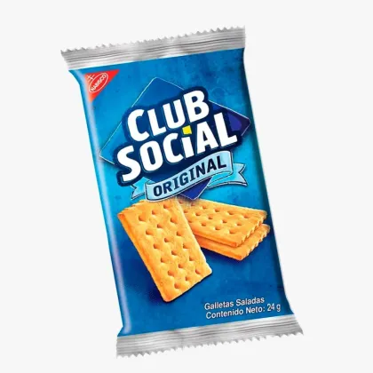 GALLETITAS CLUB SOCIAL ORIGINAL 24GR