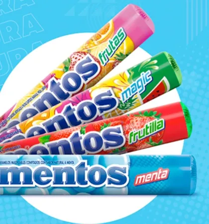 PASTILLAS MENTOS SABORES VARIOS PARA ELEGIR