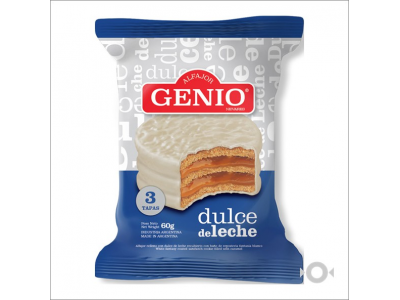 NEVARES ALFAJOR GENIO BLANCO TRIPLE U.