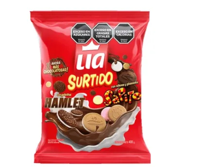 GALLETITAS SURTIDO LIA 400
