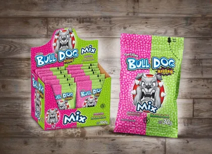 pastillas Bulldog sand&iacute;a/ manzana 30gr