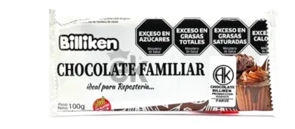 CHOCOLATE EN TAZA BILLIKEN 100 GRAMOS