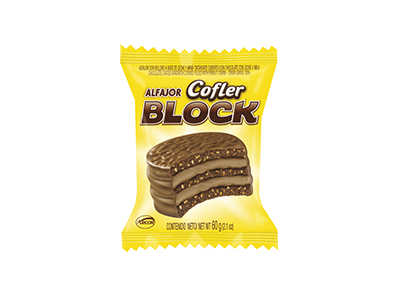 ALFAJOR COFLER BLOCK TRIPLE