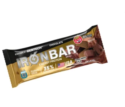 BARRA PROTEICA IRON BAR CHOCOLATE 46 GRS