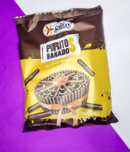 GALLETITAS SOLITAS PURITOS BA&Ntilde;ADOS 300G