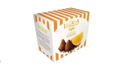 LA CASA BOMBONES TRUFAS NARANJA 200G
