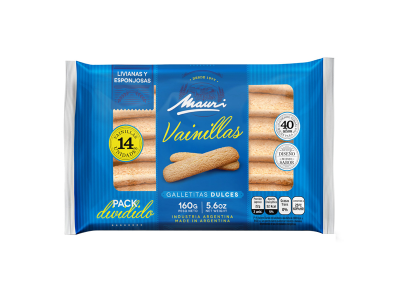 MAUR GALLETITAS VAINILLAS 160G