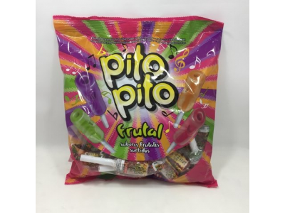 LHERITIER  CHUPETINES PITO PITO FRUTAL300G X 24 U.