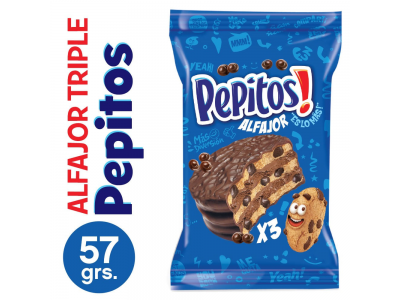ALFAJOR PEPITOS 57G