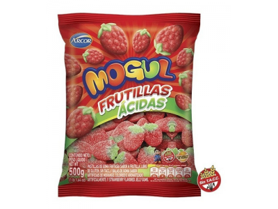 ARCOR GOMA MOGUL FRUT.ACIDAS 500G