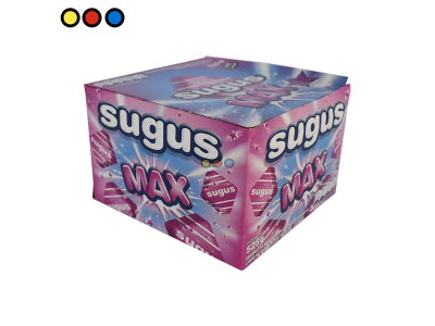 LA I CARAMELOS SUGUS MAX FRUTI 525G U.