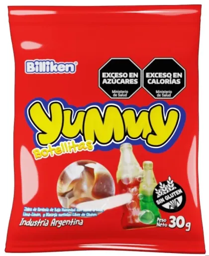 GOMITAS BOTELLITAS YUMMY 30GR
