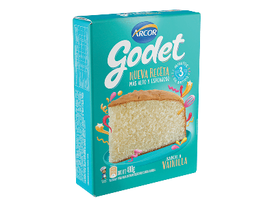 ARCOR ALIMENTO BIZCOCHUELO GODET VAINILLA