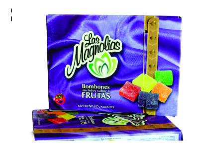 LAS BOMBON FRUTA 16G ESTUCHE X 12U