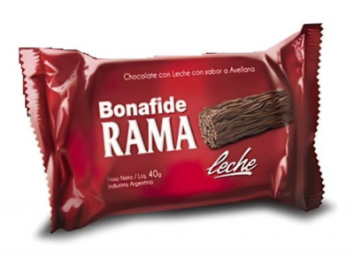 BONAFIDE CHOCOLATE RAMA LECHE 40 GR. U.