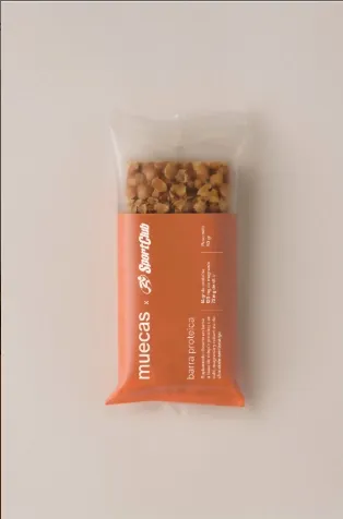 BARRA DE CEREAL MUECAS PROTEICA SPORT CLUB 45 GRS