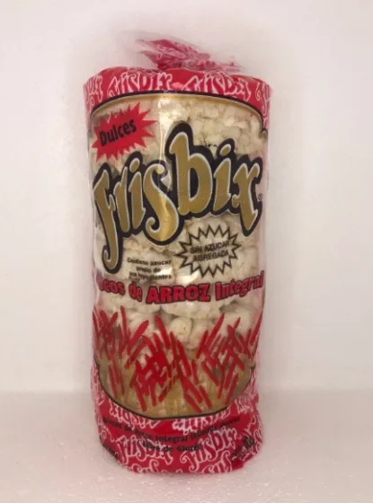 GALLETA DE ARROZ FRISBIX DULCE