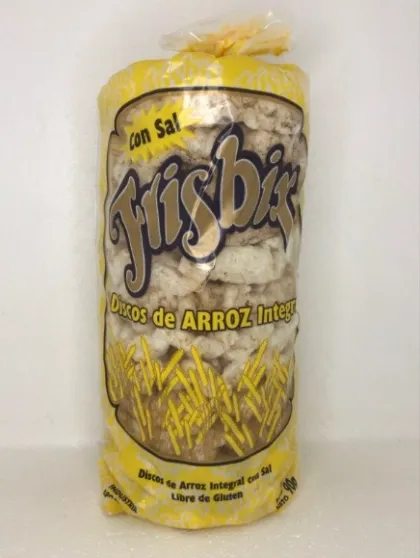 GALLETA DE ARROZ FRISBIX SALADA