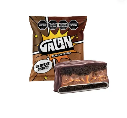 ALFAJOR GALAN NEGRO