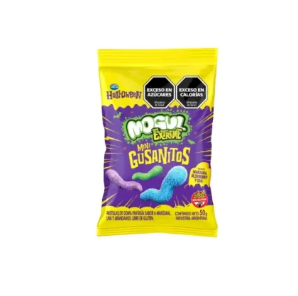 ARCO HALLOWEEN GOMA MINI GUSANITO 50G