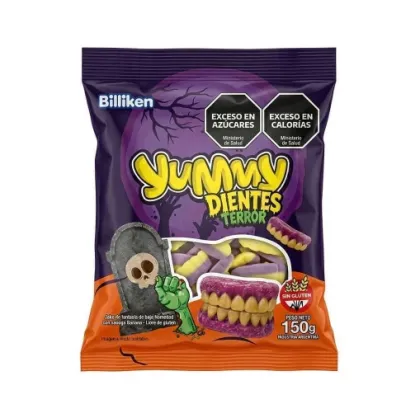 GOMA YUMMY TERROR DIENTES X150G