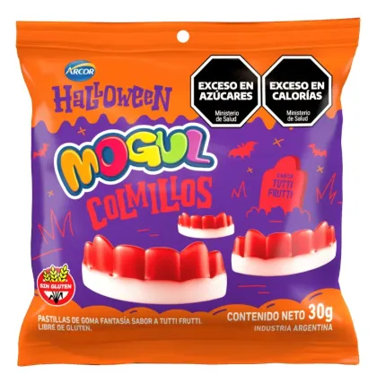 ARCO HALLOWEEN GOMA MOGUL.COLMILLO 30G U.