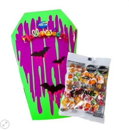 CARAMELO MASTICABLE ATAUD 100G HALLOWEEN