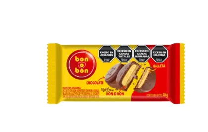 TABLETA CHOCOLATE BON O BON ALVEOLO 48 GRAMOS