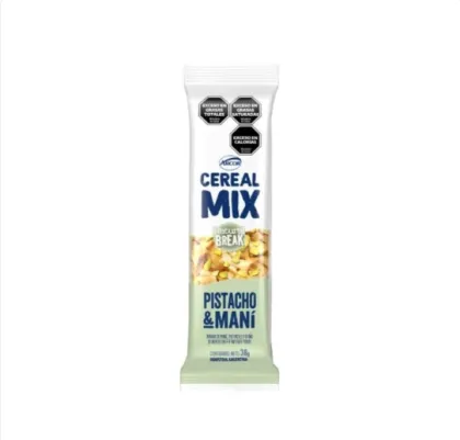 BARRA DE CEREAL MIX PISTACHO