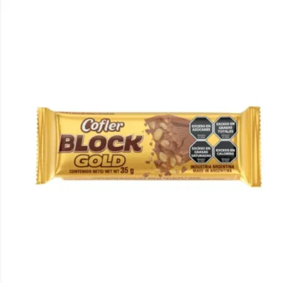 COFLER BLOCK GOLD 38 GRAMOS