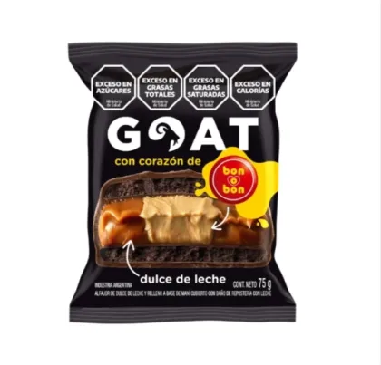 ALFAJOR GOAT CON CORAZON DE BON O BON