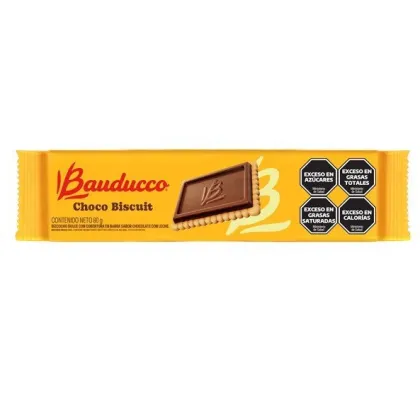 GALLETITAS BAUDUCCO CHOCO BISCUIT 80 GRAMOS