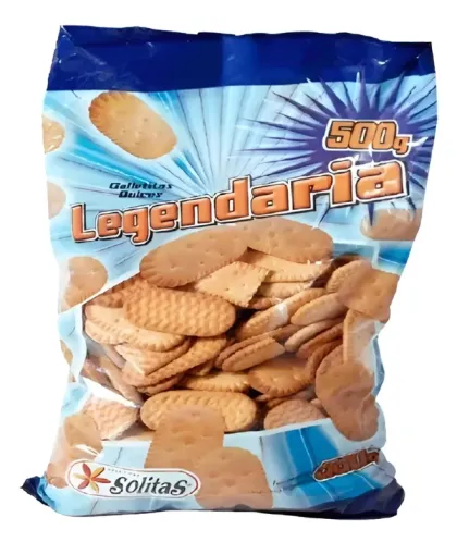 GALLETITAS SOLITAS LEGENDARIA 500 GRAMOS