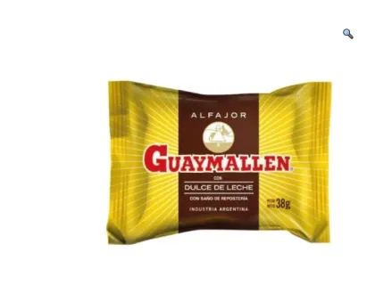 ALFAJOR GUAYMALLEN CHOCOLATE SIMPLE