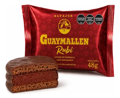 ALFAJOR GUAYMALLEN RUBI