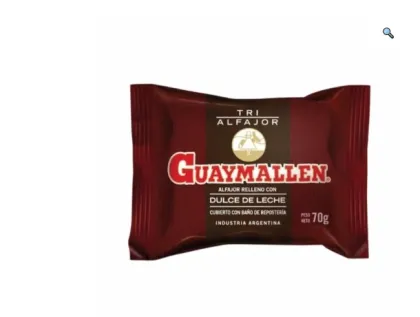 ALFAJOR GUAYMALLEN TRIPLE CHOCOLATE