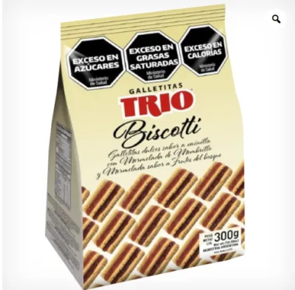 GALLETITAS TRIO BISCOTI 300 GRAMOS