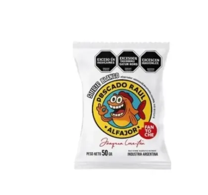 ALFAJOR FANTOCHE PESCADO RAUL BLANCO