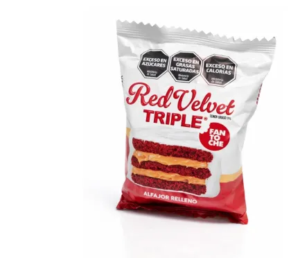 ALFAJOR FANTOCHE RED VELVET 100 GRAMOS